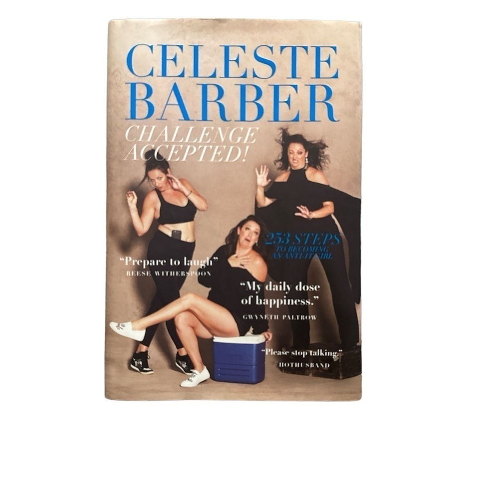 Celeste Barber Challenge Accepted Book Brand New